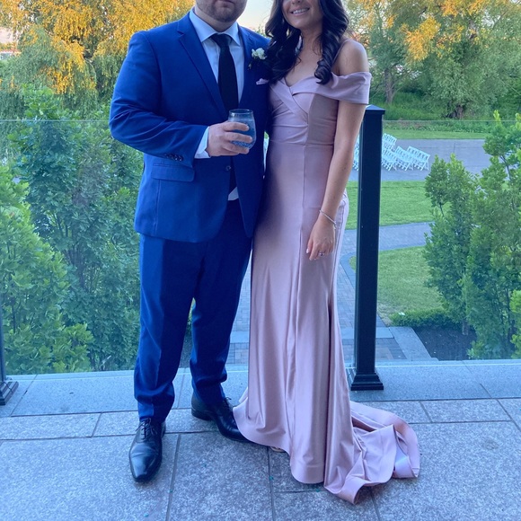 Jessica angel “rosey cheeks” prom/bridal long dress - Picture 2 of 9